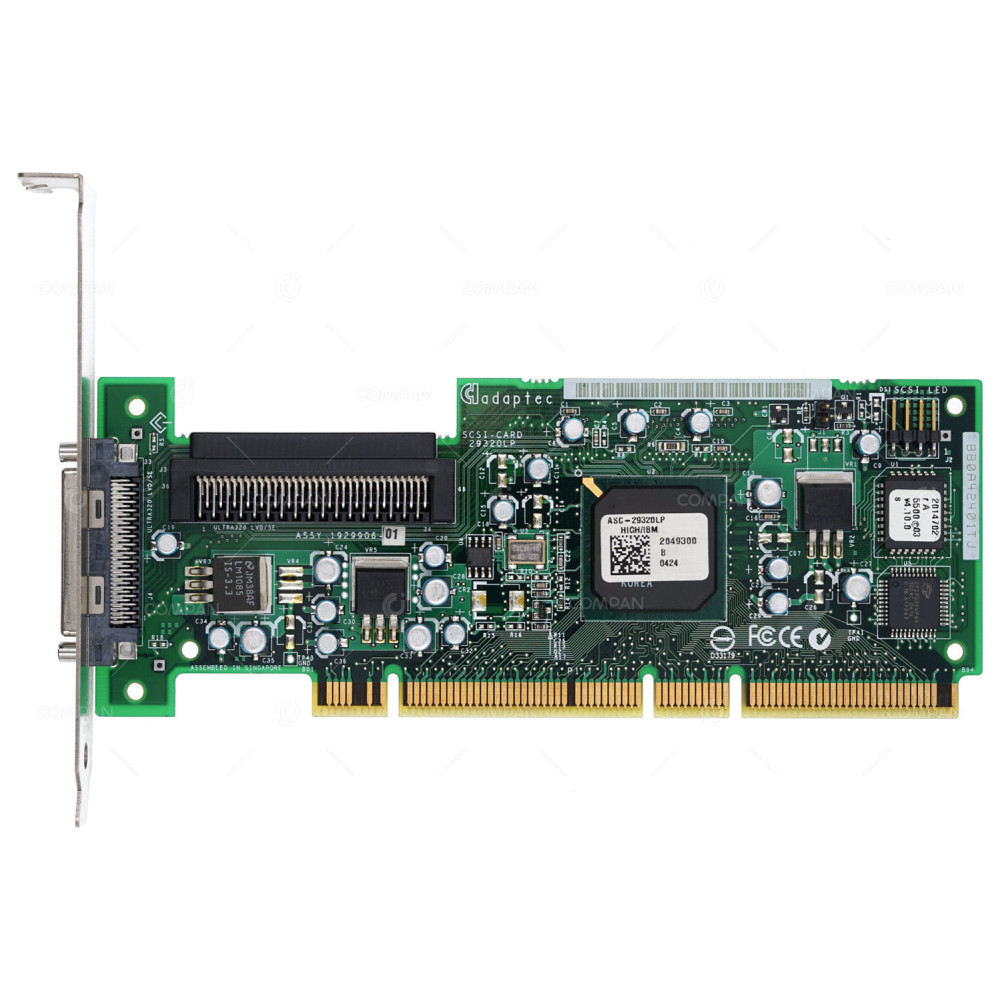 71P8611 IBM SCSI CONTROLLER ULTRA320 SINGLE CHANNEL PCI-X ASC-29320LP